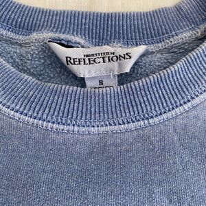 Faded Blue Northern Reflections Crewneck